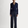 The Crinkle Pant | Navy