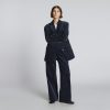 The Corduroy Way-High® Drape Pant  | Deep Navy