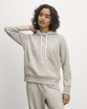 The Off-Duty Terry Hoodie | Heathered Grey