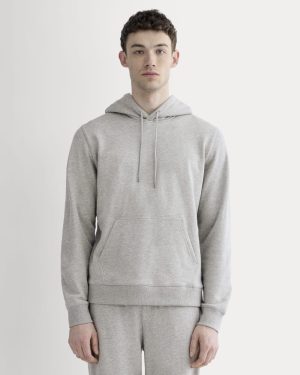 The Off-Duty Terry Hoodie | Heathered Grey