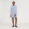 The Mariner Dress | Canvas Tan / Mazarine Blue