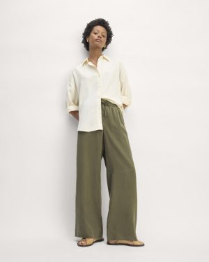 The Wide-Leg Pant in Butterlite | Kalamata
