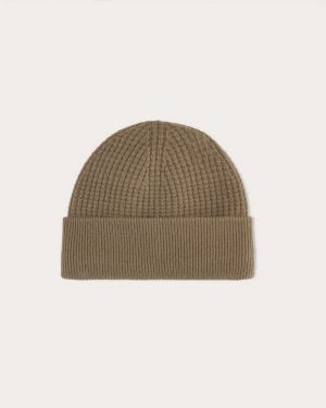 The Waffle Beanie | Camel