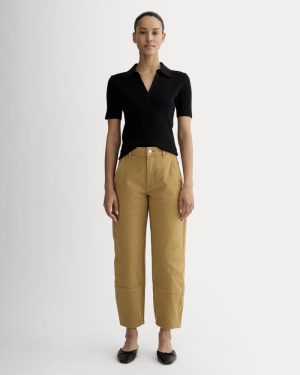 The Utility Barrel Pant | Oak Brown | Regular